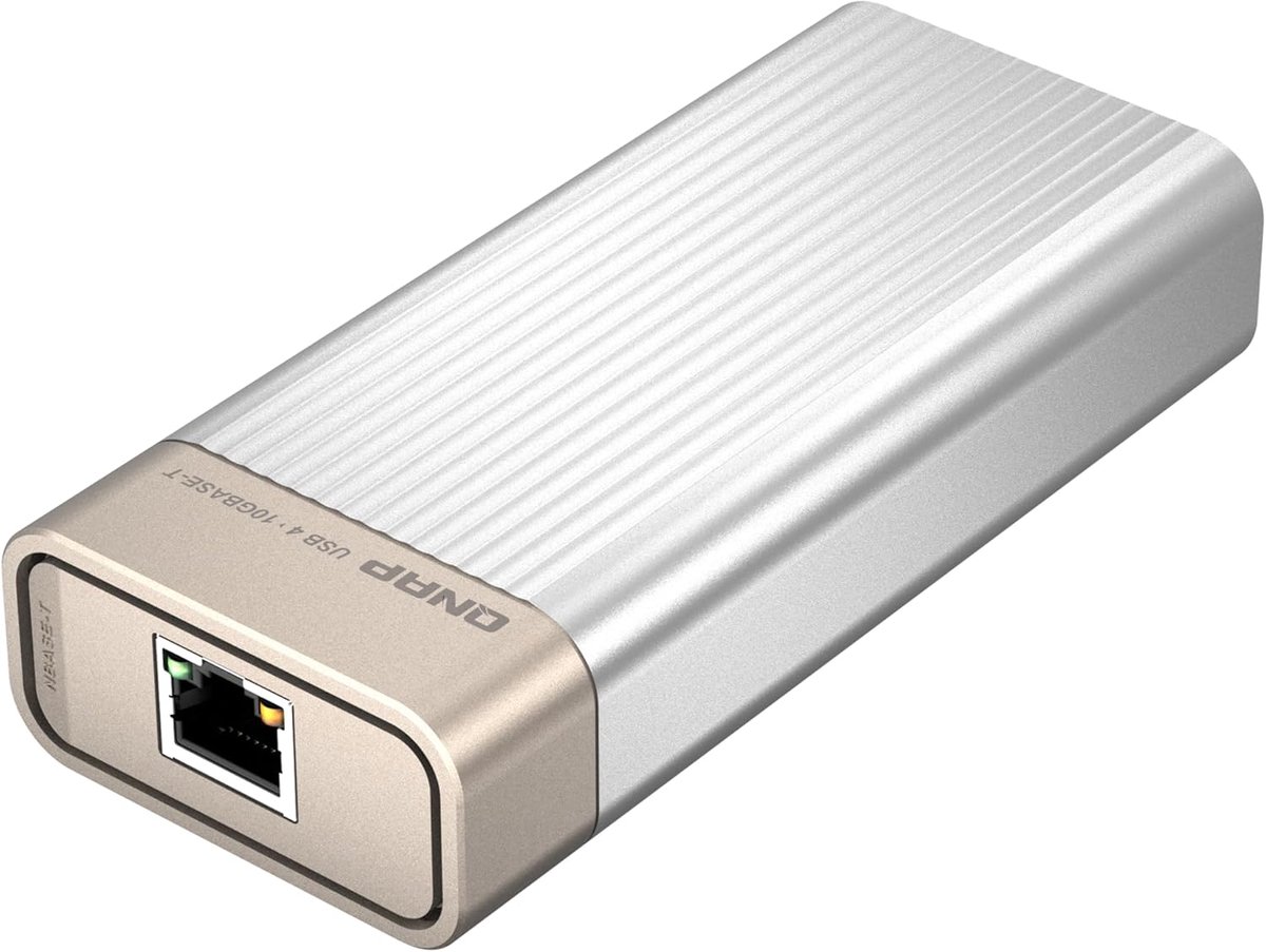 Netwerkadapter - Snelle Internetkaart - Hoge Snelheid Data - USB 4 Thunderbolt - 1 Meter Kabel - Zwart