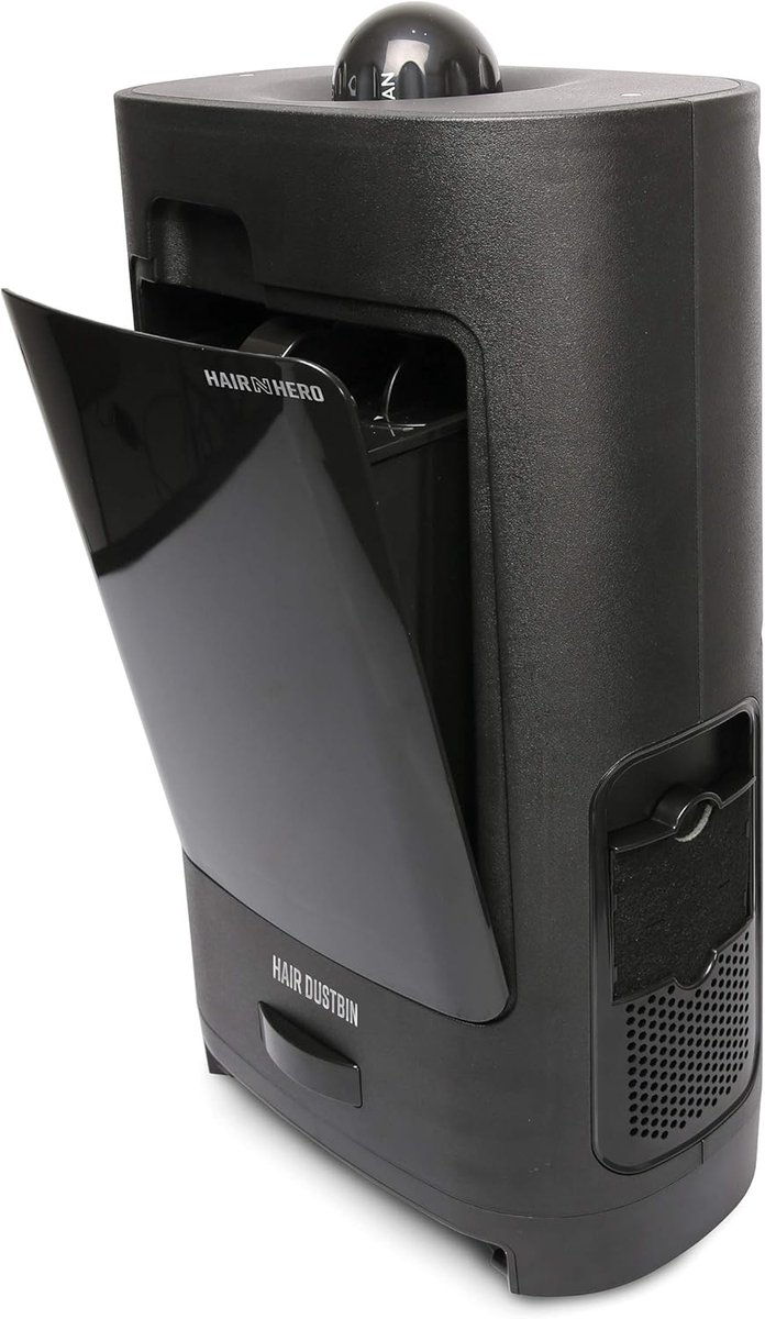 Haarzuiger Stofzuiger - Automatische Vuilopvang - Kapperszaak Reiniging - Sensor Gestuurd Zuigen - 33x21x56cm - Zwart