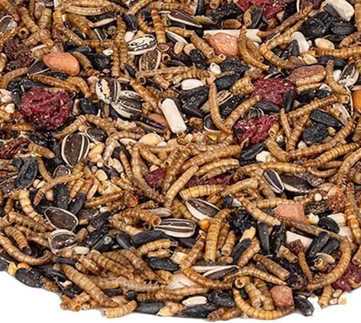 Vogelvoer Excellent - Meelworm Fruit - Vogels Voeden - Rijke Mix - 225 kg