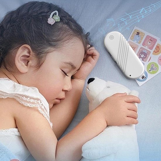Kussen Luidspreker - Slaap Audio - Rustig Slapen - Botgeleiding Technologie - 13.2 x 5.2 x 1 cm - Wit — afbeelding 3