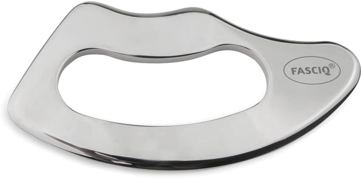 Massagetool - Weefsel Mobilisatie - Myofasciale Release - Chirurgisch Roestvrij Staal - 17 x 0.5 x 9 cm