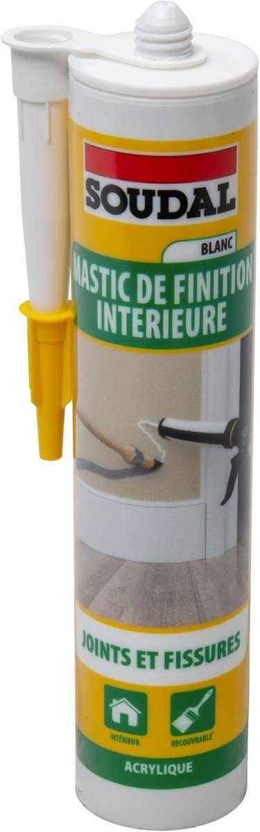 Kit Cartridge - Afichtingsmiddel - Voegen Dichten - Waterbestendig - 300 ml - Wit