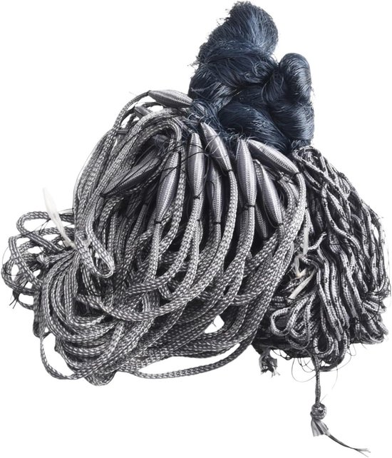 Visnet Nylon - Vangnet Vissen - Efficiënt Vangen - Dubbele Netversterking - 30 Meter Lengte - Zoals Afgebeeld — afbeelding 5