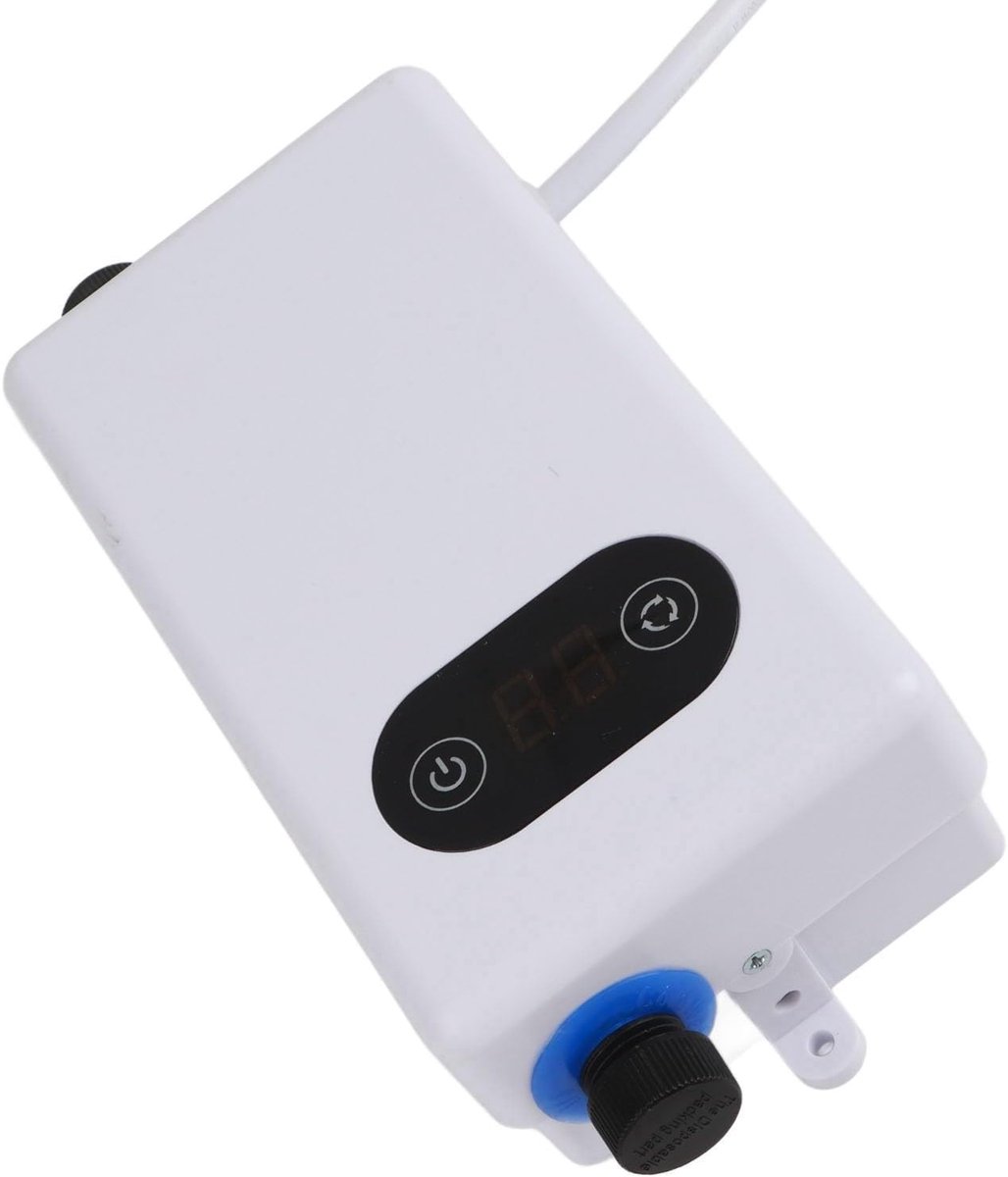 Elektrische Waterverwarmer - Direct Warm Water - Keuken Badkamer - Constante Temperatuur - Compact Ontwerp - Zwart