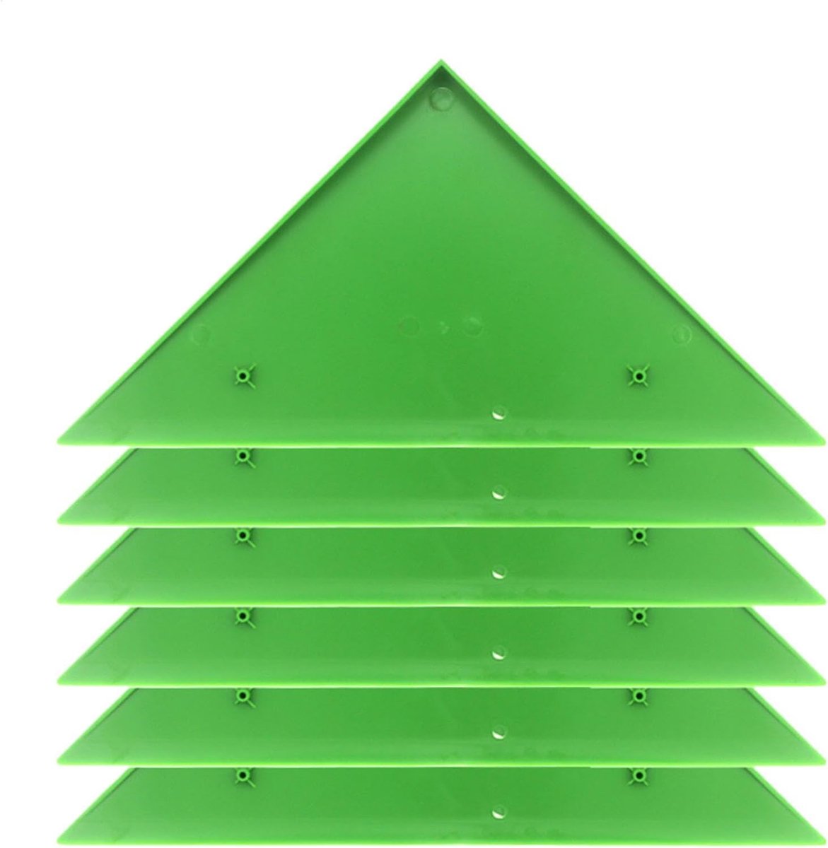 Voetbaltafel Hoekbeschermers - Tafel Reserveonderdelen - Bescherming Tafelrand - Duurzaam Kunststof Materiaal - 325 x 23 cm - Groen Wit