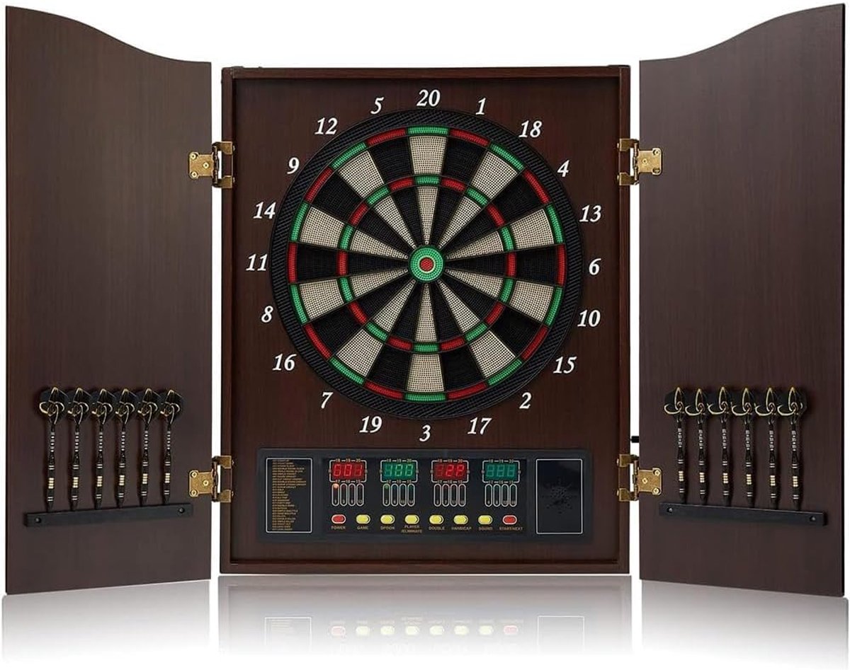 Elektronisch Dartbord - Softtip Darts Set - Thuis Competitie - 27 Spelmodi - 52x69 cm