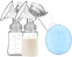 Elektrische Borstkolf - Draagbare Melkpomp - Handsfree Voeden - Dubbele Zuigkracht - 300 ml Capaciteit