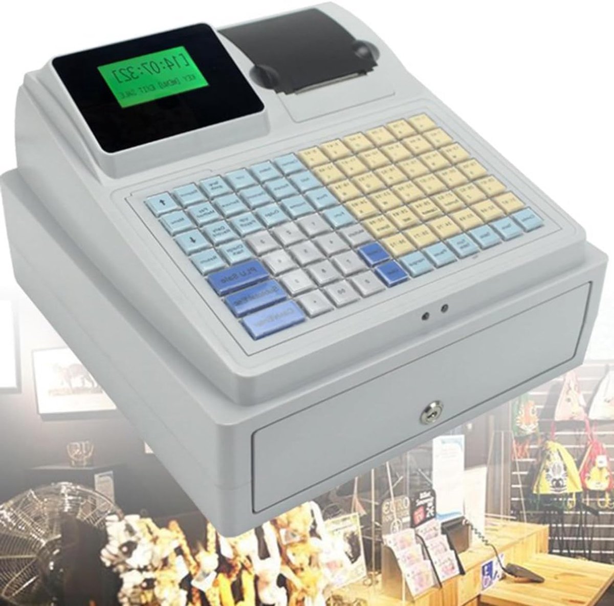 Kassa Systeem - Kassabon Printer - Detailhandel Horeca - Multifunctioneel Eenvoudig - 33 x 31 x 19 cm