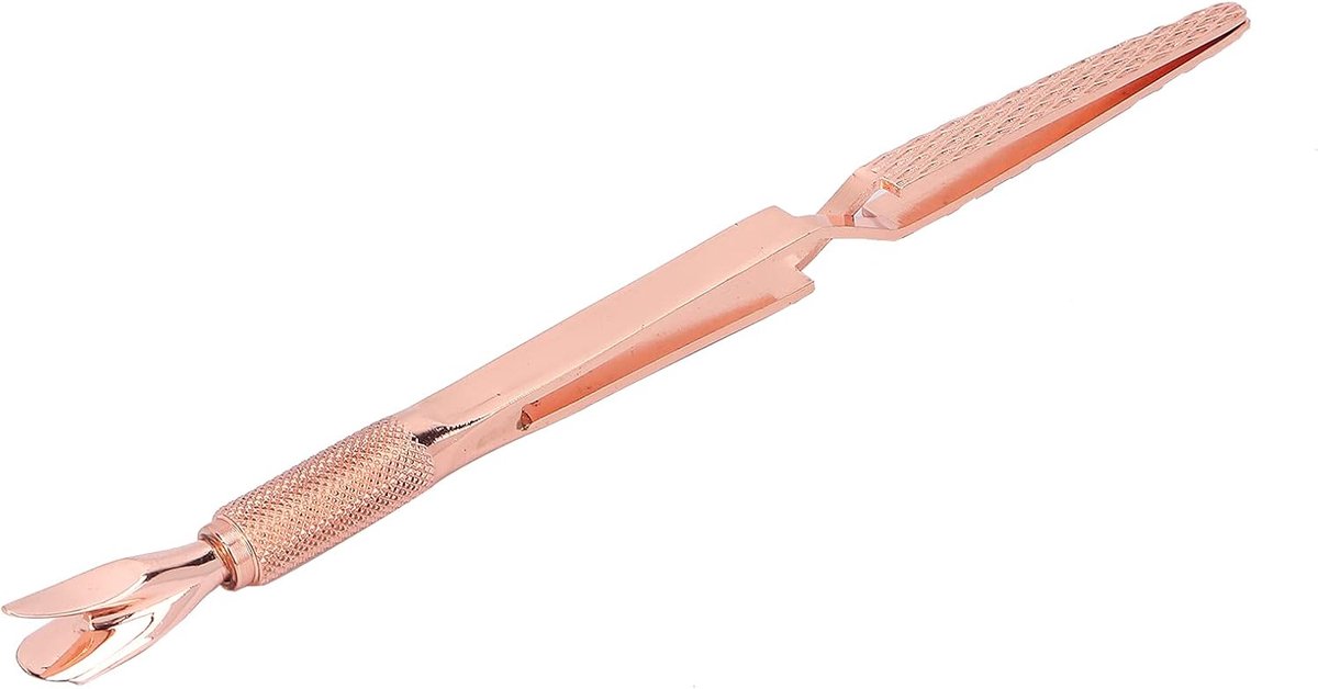 Nagel Tool - Nagelvijl - Nagelverzorging - Dubbele Kop - 18 cm - Rosé Goud
