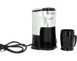 Elektrisch Koffiezetapparaat - Apparaat voor Koffie - Kamperen Onderweg - 12 Volt Werking - 1 Kop - Zwart