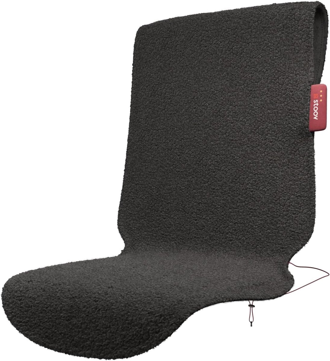 Draadloze Stoelverwarmer - Verwarmend Kussen - Comfort Thuis - Infrarood Warmtetechniek - 47x135 cm - Beige