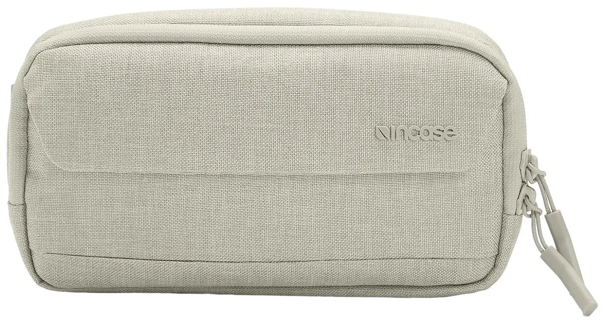 Incase Crosstown Sling Bag – Voorzien van Pluche Namaakbont – Snel Toegankelijke Voorzak – Verschillende Interne Gaasvakken - Beige