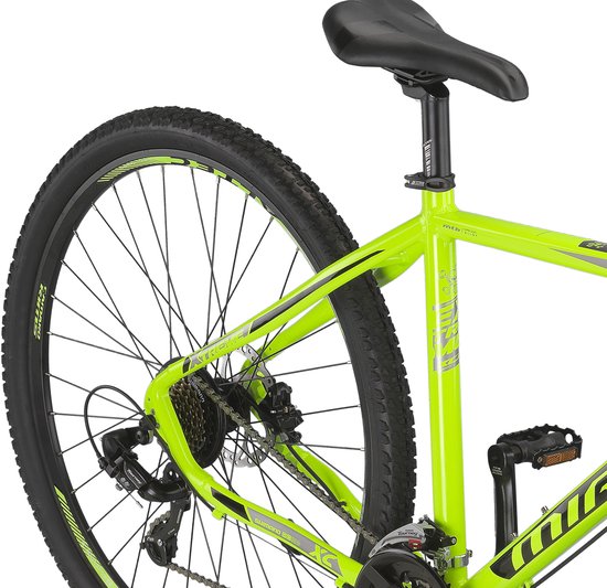 Umit Mirage - Hardtail Mountainbike 27.5 Inch - 50 cm - Unisex - 21V - Hydraulische schijfrem - Lime/Zwart — afbeelding 3