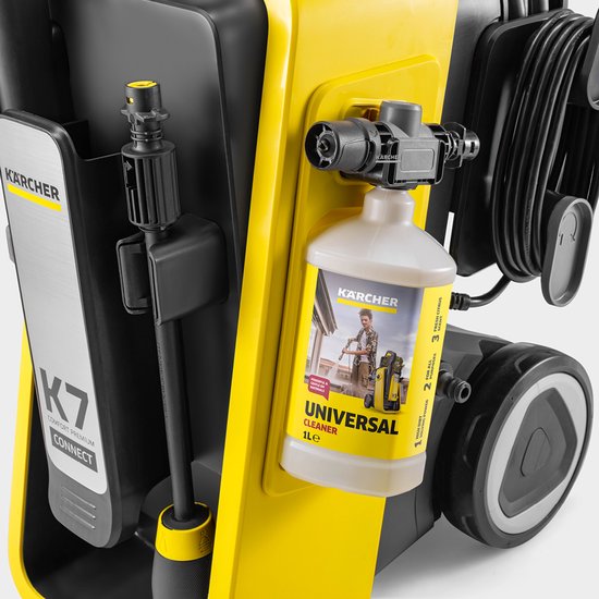 Kärcher K 7 Comfort Premium Connect Home hogedrukreiniger - Slanghaspel - 4-in-1 Spuitlans - App connectie - Geschikt voor oa. auto - terras - campers - caravans - fietsen - motoren - tuinset en gebieden rondom huis van Merkloos	 — afbeelding 3