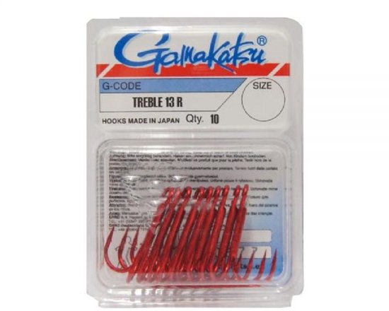 Treble 13 Red Gamakatsu — afbeelding 4