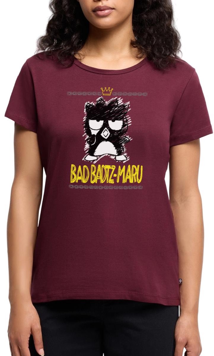 Bad Badtz Maru In De Geschetste Stijl Premium T Shirt Dames