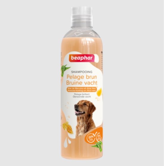 Beaphar Shampoo Bruine Vacht Hond - Hondenvachtverzorging - 250 ml