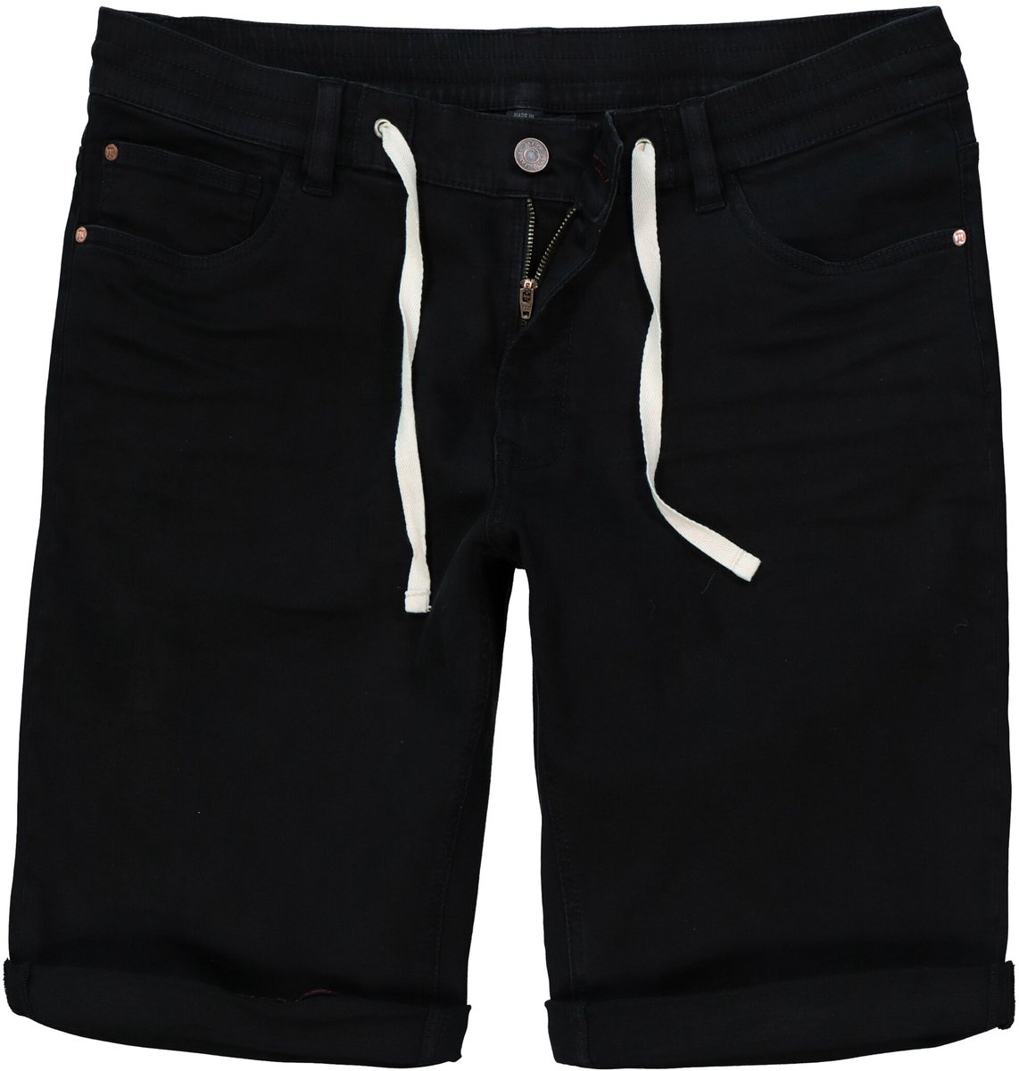 JP 1880 - Heren - Bermuda FLEXNAMIC® - Zwart - Maat 54