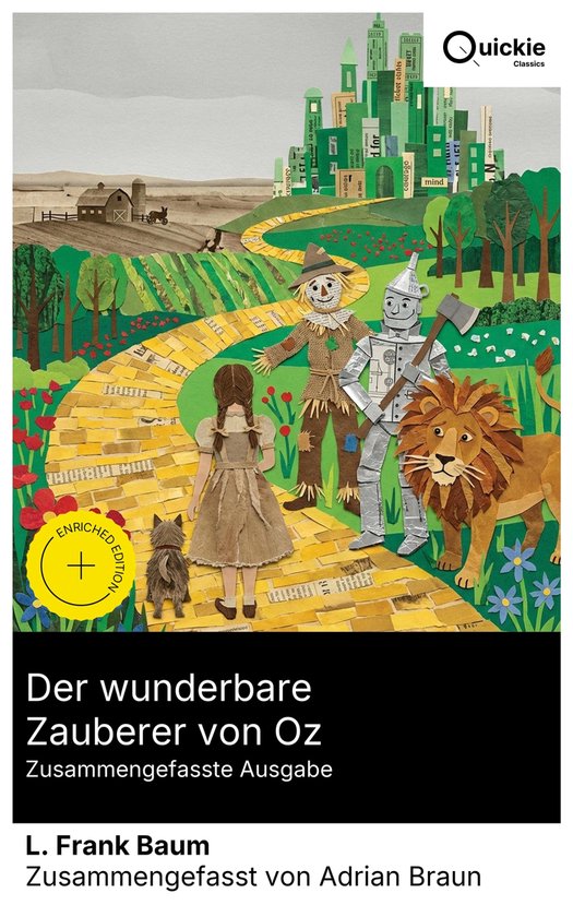 Der wunderbare Zauberer von Oz (Zusammengefasste Ausgabe) - cover