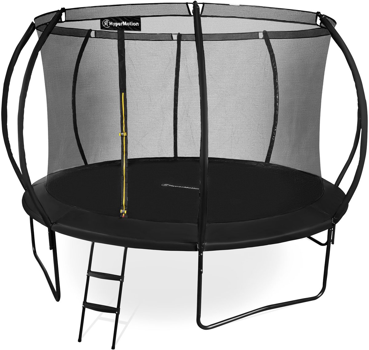 HyperMotion Kindertuintrampoline 3+, trampoline met ladder en binnennet voor huis en tuin, kinderspeelplaats, kindertrampoline, dubbele poten, 366 cm, 12 ft — afbeelding 15
