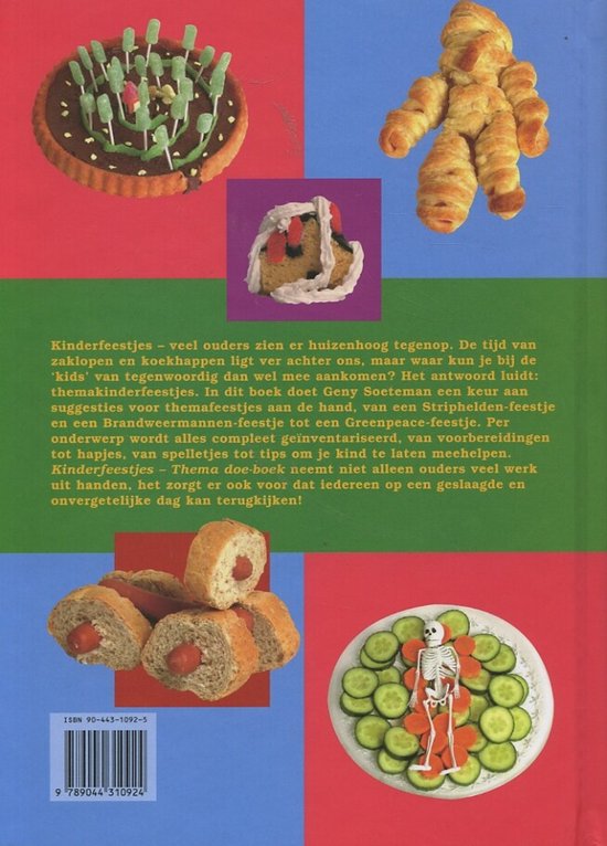 Kinderfeestjes Thema Doe Boek