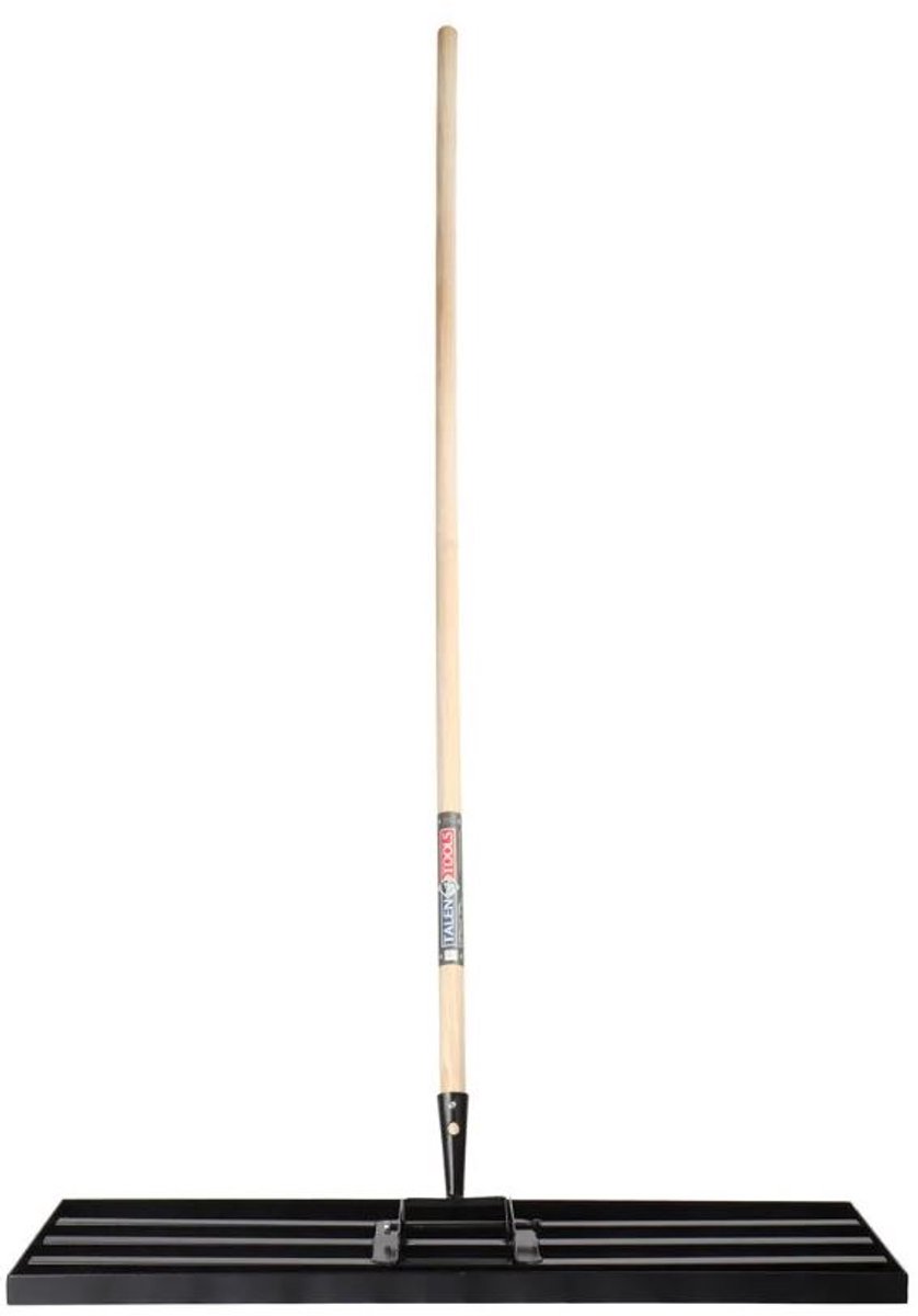 Talen Tools - Egalisatiehark - 70 cm - Gecoat staal - Essenhouten steel - 160 cm
