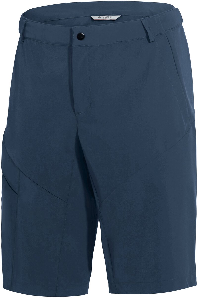 VAUDE Tamaro Shorts III, Fietsshorts met gevoerde inzet, Heren Fiets-Sportbroek, regular pasvorm