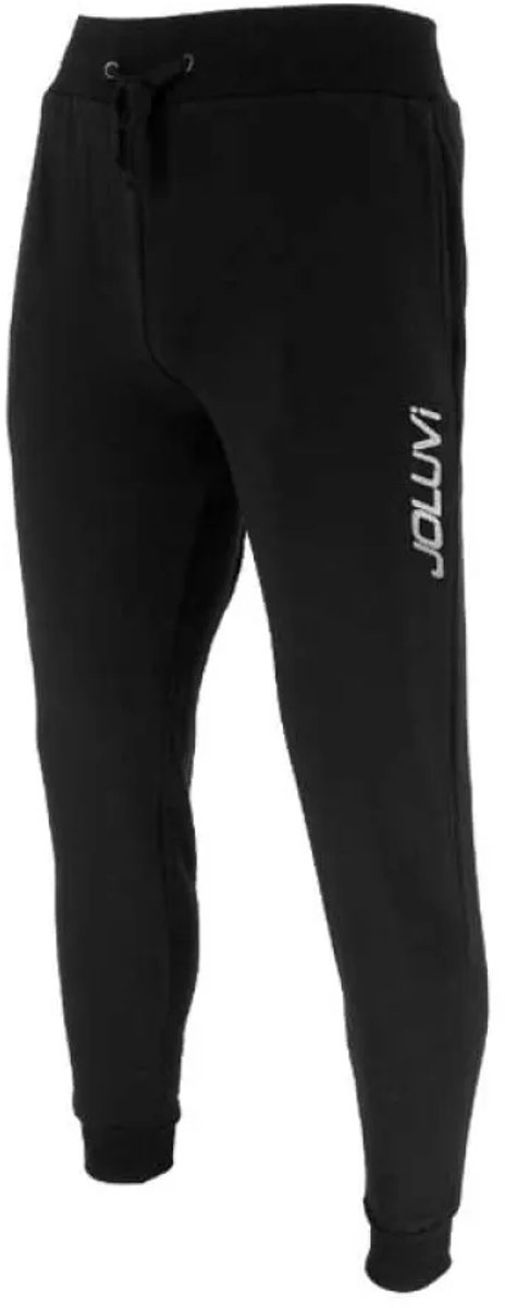 Joluvi Slim Logo Trainingsbroek Zwart XL Man