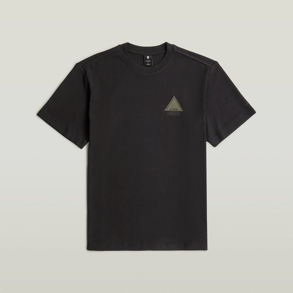 G-Star Raw Small Logo R T Polo’s & T-shirts Heren Polo shirt Zwart
