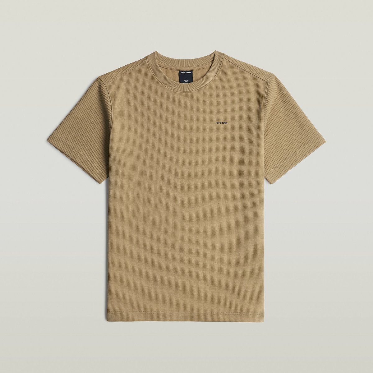 G-Star Raw True Regular Structured R T Polo’s & T-shirts Heren Polo shirt Camel