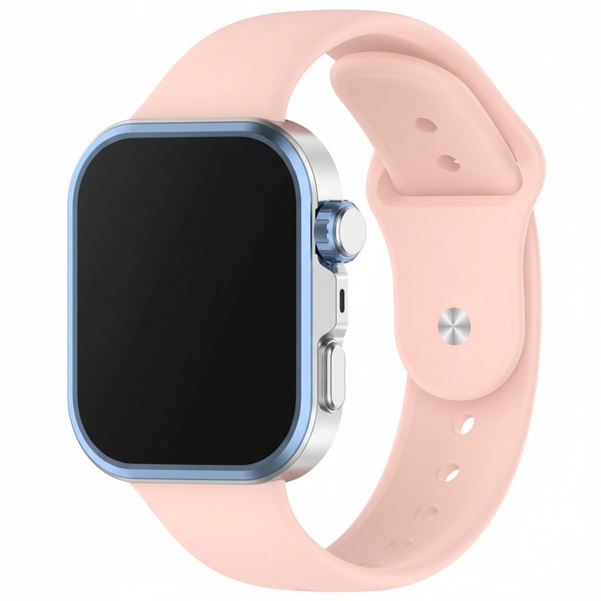 Siliconen bandje - geschikt voor Huawei Watch Fit 4 Pro / 4 / 3 - druksluiting - roze