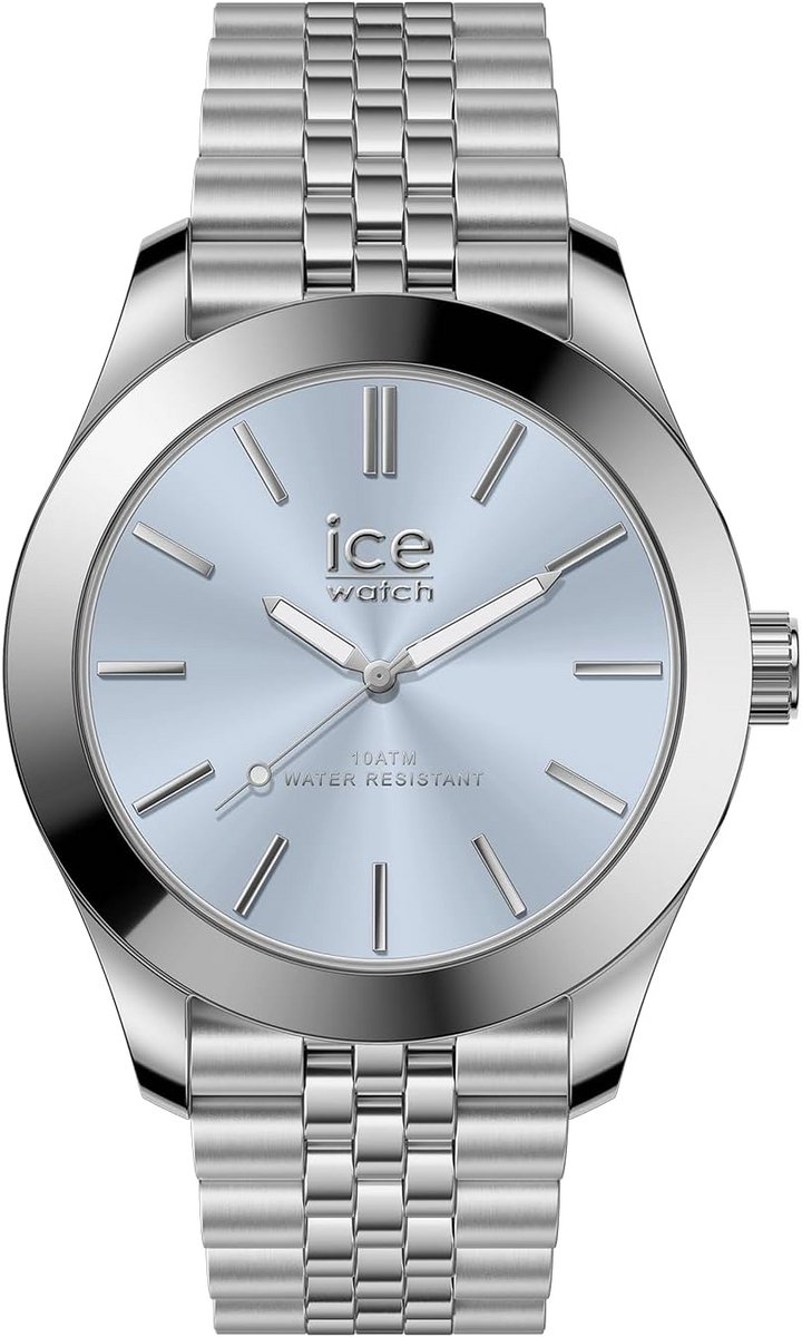 Zilverkleurig Horloge met Roestvrijstalen Band voor Dames (Klein)
