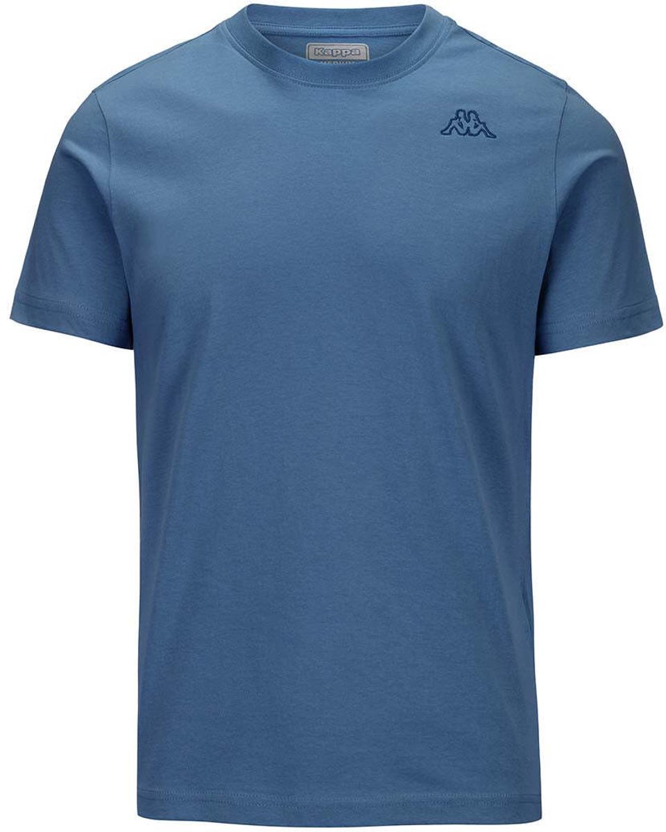 T-shirt Kappa Cafers Slim Blauw