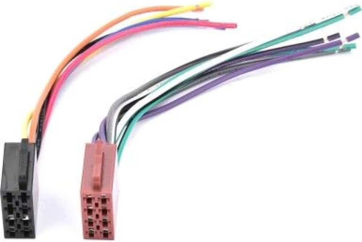 Autoradio Kabel - ISO Aansluiting - Auto Audio - Verwarring-vrij - 30cm Lengte - Meerkleurig