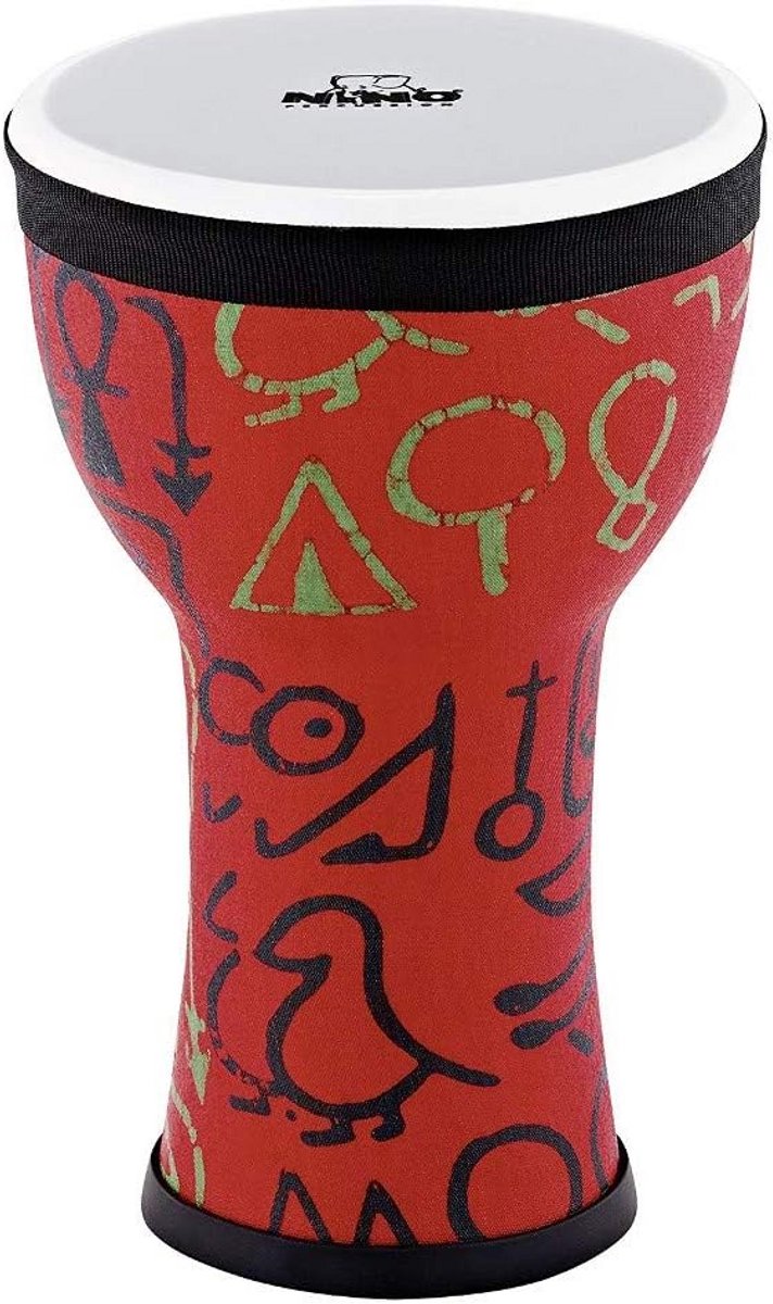Mini Djembe - Handtrommel - Muziek Maken - Compact Ontwerp - 15 cm - Citroen