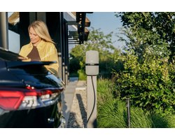 Peblar Business 22 kW - Type 2 - 5M Kabel - laadpaal met MID meter - Dynamic Load Balancing, RFID en gepland laden, Zakelijke verrekening