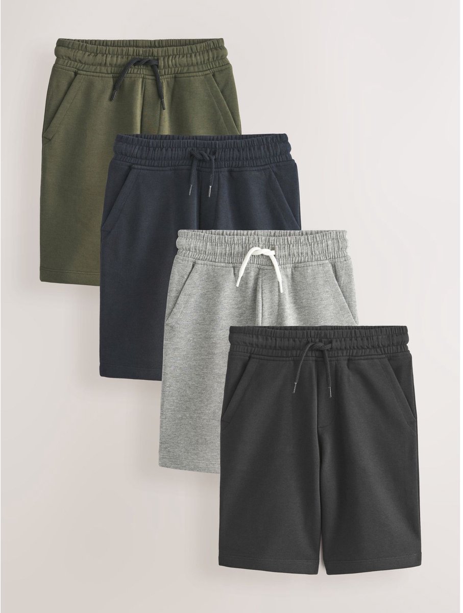 Next - Jongens - Basic short met standaard pasvorm - Zwart
