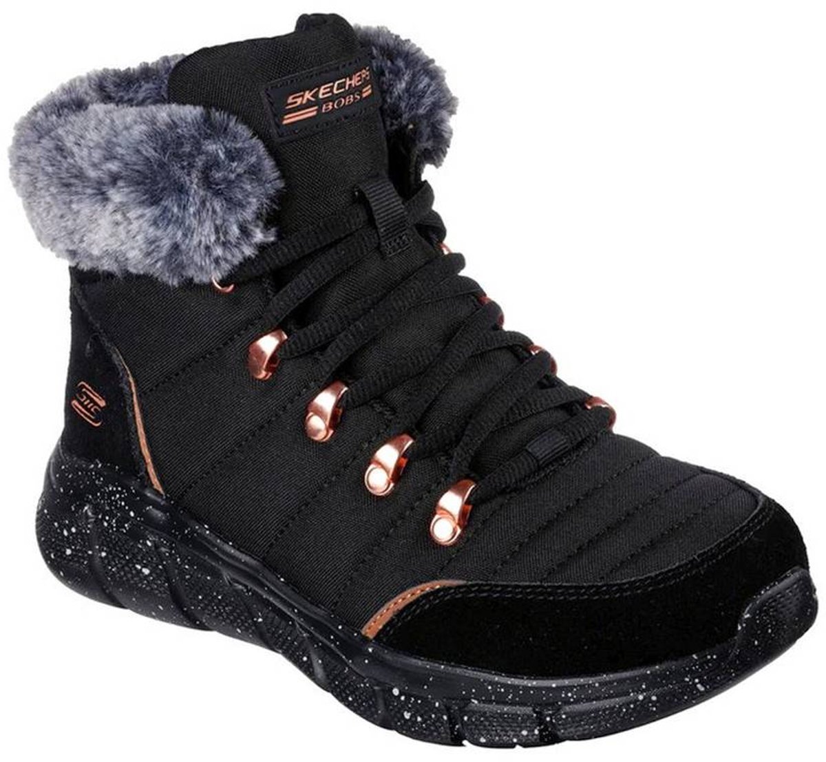 Skechers Winterboots Dames Zwart - Sneakers