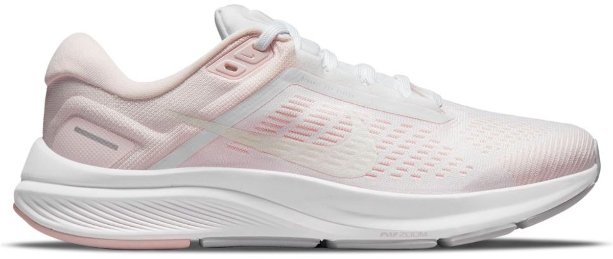NIKE Air Zoom Structure 24 Hardloopschoenen Vrouwen 1/2 Wit