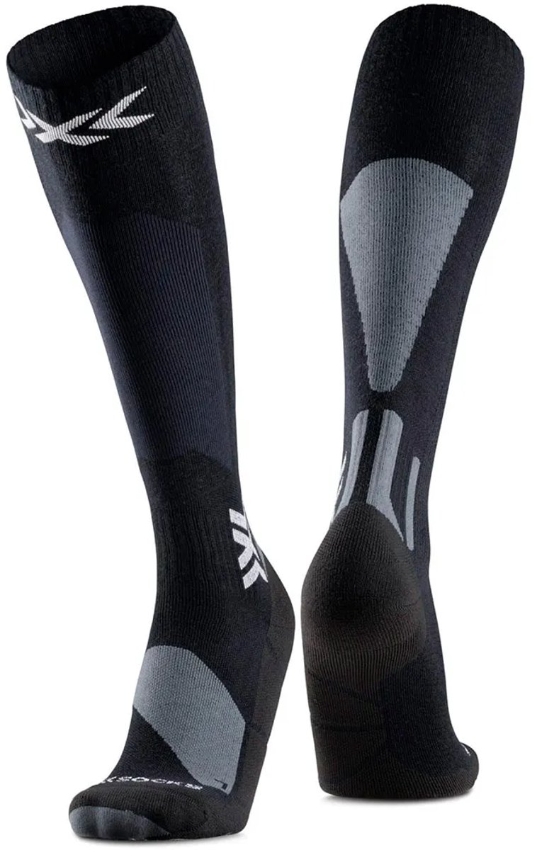 X-Socks Ski Discover Merino OTC Skisokken 42-44 Zwart
