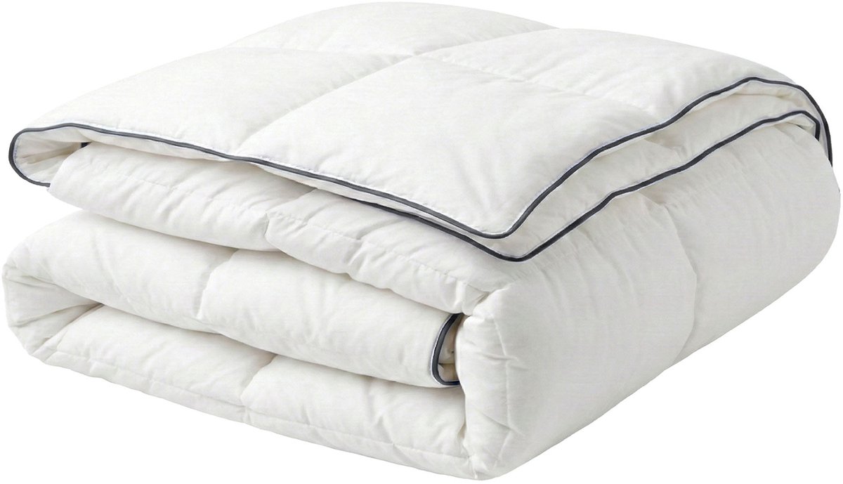 TELENO - Dekbed - Wit - 135 x 200 cm - Japara katoen