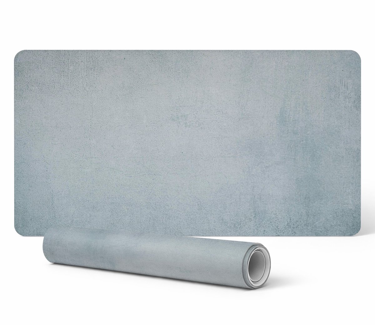 Moderne vinyl toetsenbordmat met subtiele textuur, 120x60 cm