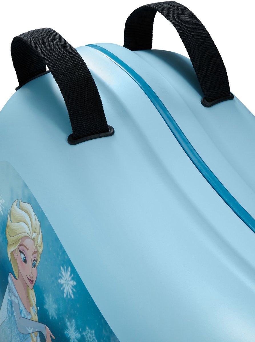 Samsonite Kinderkoffer - Dream2Go Disney Ride - on Suitcase Disney Frozen Magic Lichtblauw 52cm — afbeelding 6