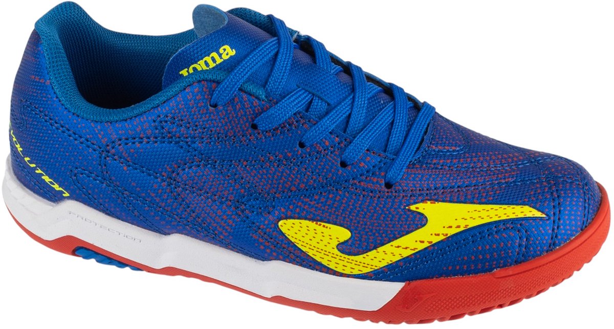 Joma Evolution Jr 26 EVJS IN, voor een jongen, Blauw, Indoorschoenen, maat: 37
