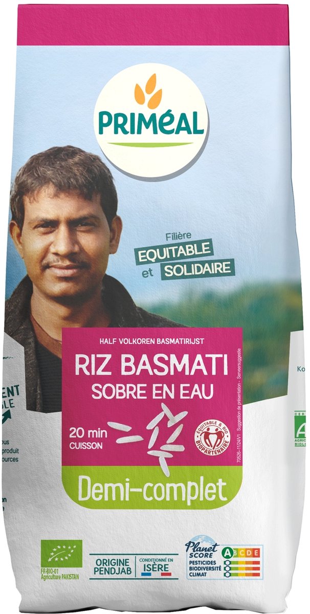 Primeal Halfvolkoren basmati rijst
