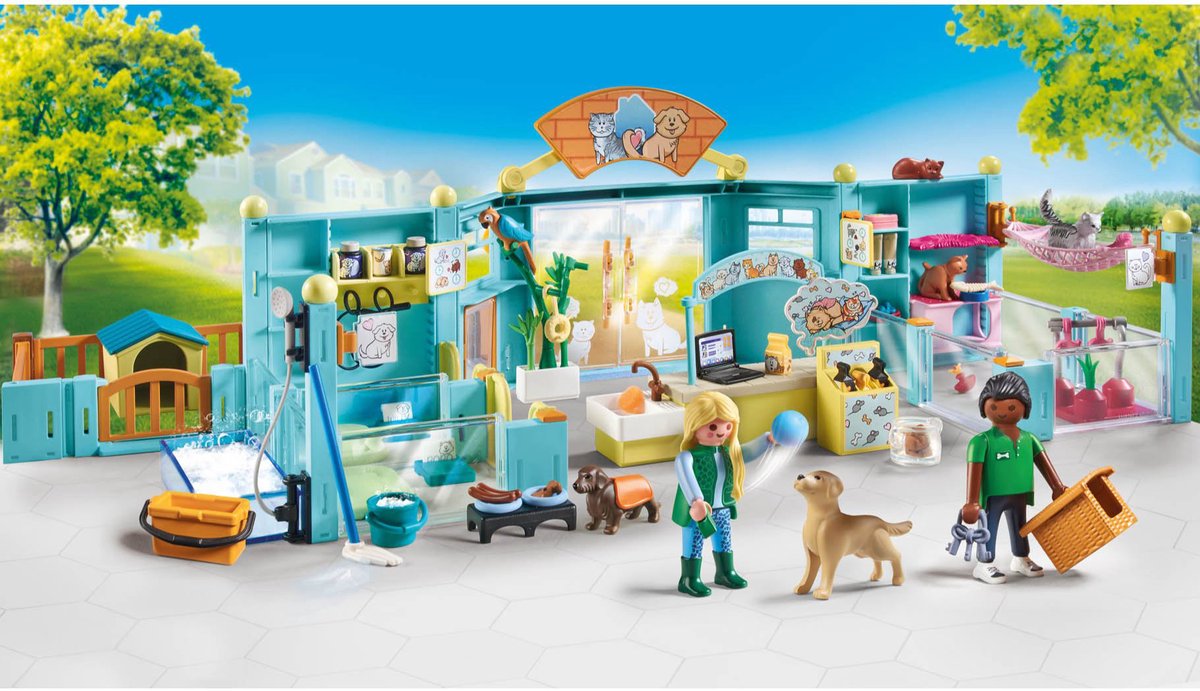 PLAYMOBIL My Life Dierenhotel 71742 — afbeelding 7