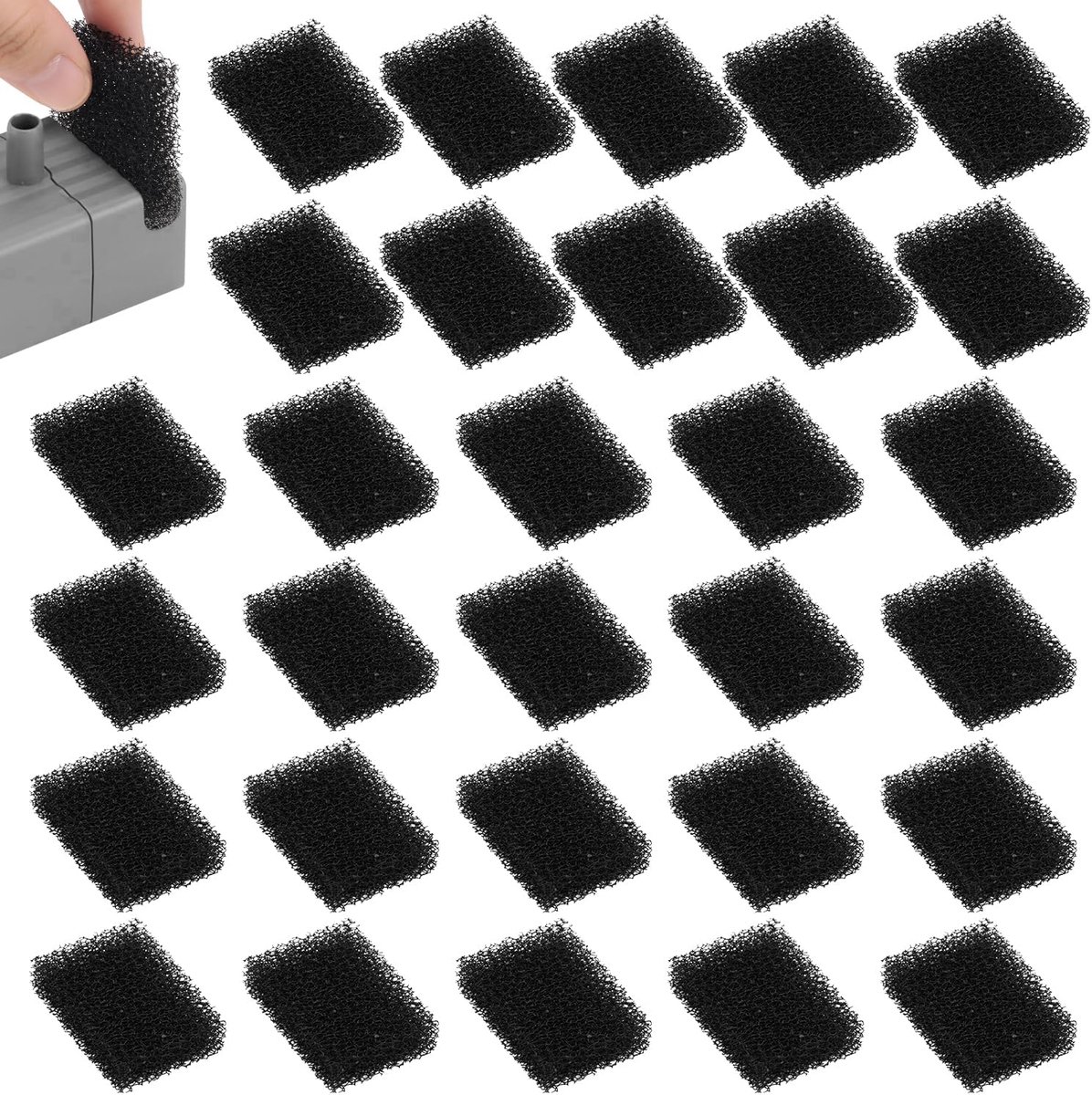 30 Stuks Vervangingsfilters voor Huisdierfonteinen – Kattendrinkwaterfilters