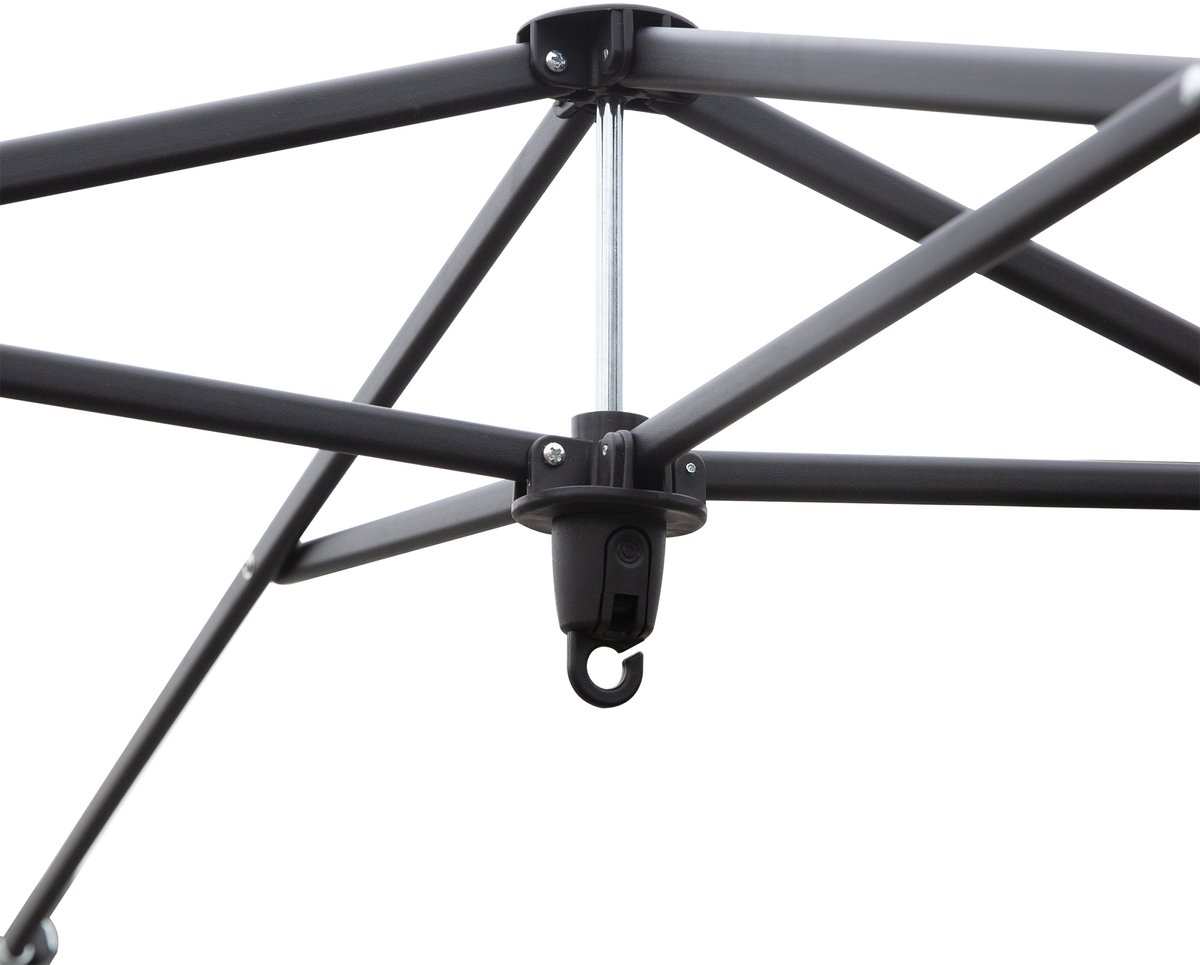 Wishdor - Opvouwbare Kweekkas Met Oprolbare Deur En 2 Oprolbare Gaasramen - Stalen Frame Met PE Afdekking - Groen - 238 X 178 X 240 Cm
