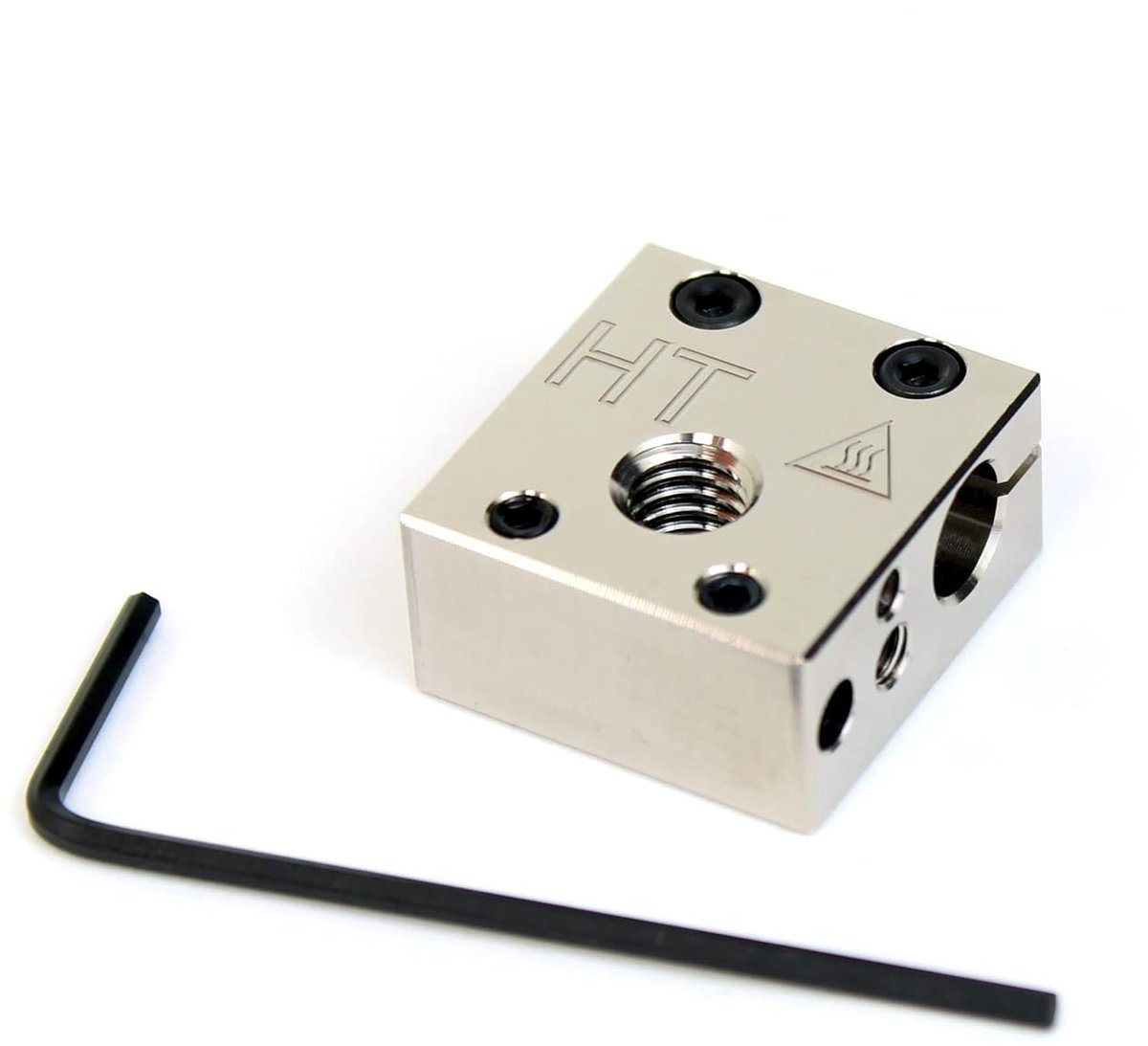 Hoge Temperatuur MK8 Style Heater Block Upgrade voor 3D Printers