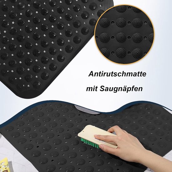 Antislip Douchemat 48 x 48 cm - Veilig en Duurzaam voor Doucheruimtes en Sauna's — afbeelding 2